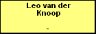 Leo van der Knoop