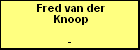Fred van der Knoop