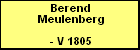 Berend Meulenberg