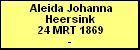 Aleida Johanna Heersink